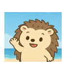 海のハリネズミ@SFW（個別スタンプ：9）