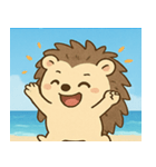 海のハリネズミ@SFW（個別スタンプ：11）