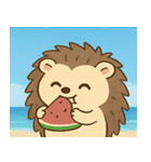 海のハリネズミ@SFW（個別スタンプ：13）