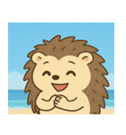 海のハリネズミ@SFW（個別スタンプ：17）