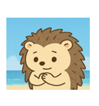 海のハリネズミ@SFW（個別スタンプ：18）