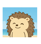 海のハリネズミ@SFW（個別スタンプ：19）
