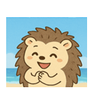 海のハリネズミ@SFW（個別スタンプ：21）