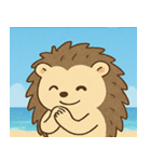 海のハリネズミ@SFW（個別スタンプ：22）