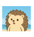 海のハリネズミ@SFW（個別スタンプ：23）
