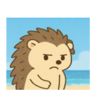 海のハリネズミ@SFW（個別スタンプ：24）