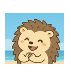 海のハリネズミ@SFW（個別スタンプ：25）
