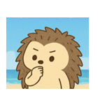 海のハリネズミ@SFW（個別スタンプ：30）