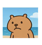 海のカピバラ@SFW（個別スタンプ：2）