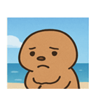 海のカピバラ@SFW（個別スタンプ：3）