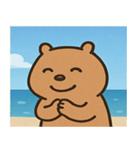 海のカピバラ@SFW（個別スタンプ：6）