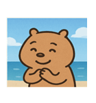 海のカピバラ@SFW（個別スタンプ：8）