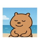 海のカピバラ@SFW（個別スタンプ：9）