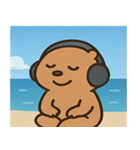 海のカピバラ@SFW（個別スタンプ：14）