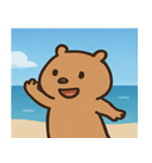 海のカピバラ@SFW（個別スタンプ：15）