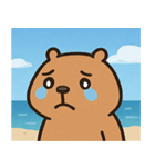 海のカピバラ@SFW（個別スタンプ：19）