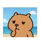 海のカピバラ@SFW（個別スタンプ：20）