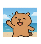 海のカピバラ@SFW（個別スタンプ：26）