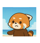 海のレッサーパンダ@SFW（個別スタンプ：5）