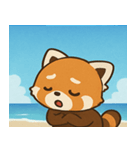 海のレッサーパンダ@SFW（個別スタンプ：7）