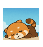 海のレッサーパンダ@SFW（個別スタンプ：11）