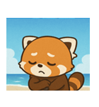 海のレッサーパンダ@SFW（個別スタンプ：12）