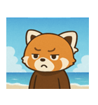 海のレッサーパンダ@SFW（個別スタンプ：13）