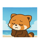 海のレッサーパンダ@SFW（個別スタンプ：16）