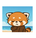 海のレッサーパンダ@SFW（個別スタンプ：19）