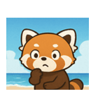 海のレッサーパンダ@SFW（個別スタンプ：20）