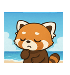 海のレッサーパンダ@SFW（個別スタンプ：23）