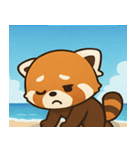 海のレッサーパンダ@SFW（個別スタンプ：24）