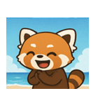 海のレッサーパンダ@SFW（個別スタンプ：26）