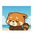 海のレッサーパンダ@SFW（個別スタンプ：28）