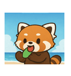 海のレッサーパンダ@SFW（個別スタンプ：29）