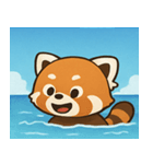 海のレッサーパンダ@SFW（個別スタンプ：31）