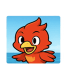 海のフェニックス@SFW（個別スタンプ：3）