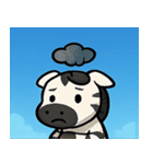 海のシマウマ@SFW（個別スタンプ：3）