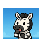 海のシマウマ@SFW（個別スタンプ：9）