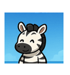 海のシマウマ@SFW（個別スタンプ：12）