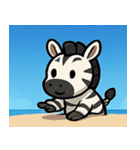 海のシマウマ@SFW（個別スタンプ：13）