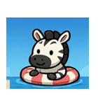 海のシマウマ@SFW（個別スタンプ：14）