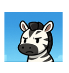 海のシマウマ@SFW（個別スタンプ：18）