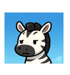 海のシマウマ@SFW（個別スタンプ：19）