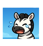 海のシマウマ@SFW（個別スタンプ：21）