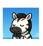 海のシマウマ@SFW（個別スタンプ：22）