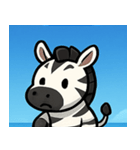 海のシマウマ@SFW（個別スタンプ：24）