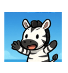 海のシマウマ@SFW（個別スタンプ：25）