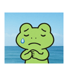 海のカエル@SFW（個別スタンプ：3）