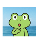 海のカエル@SFW（個別スタンプ：4）